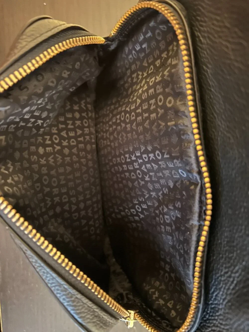 Kate Spade Mini Nicole Black Leather Backpack (NWT) - Picture 2 of 7